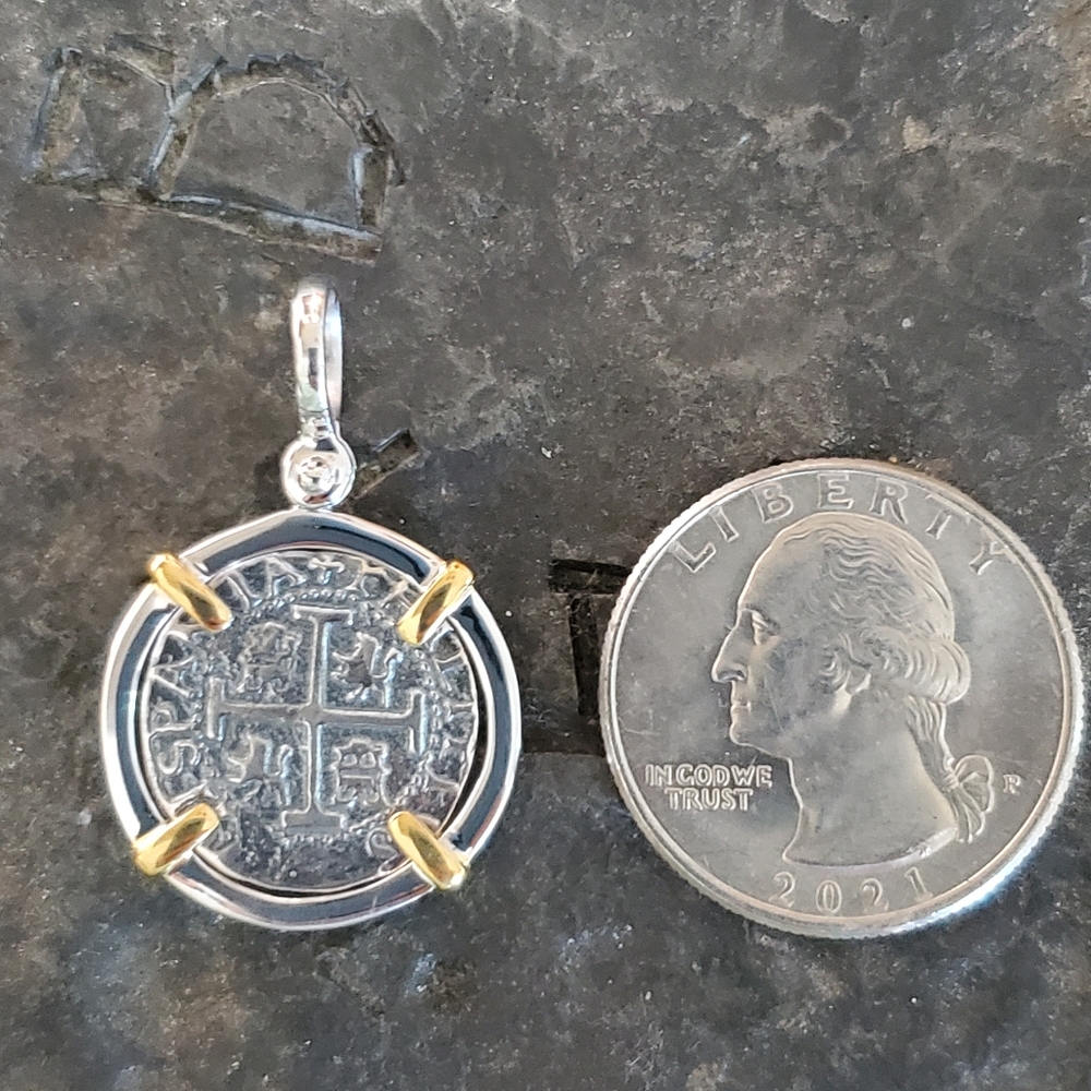 COPY - Atocha silver sunken shipwreck treasure coin